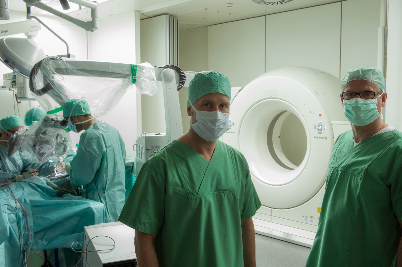 HNO-Klinik-Duesseldorf intra-operatives-ct